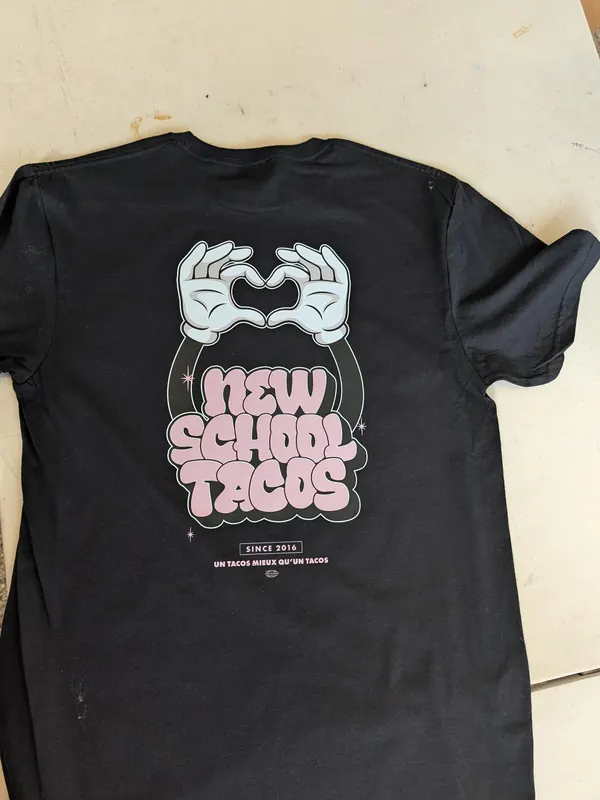 Merch tees for a restaurant