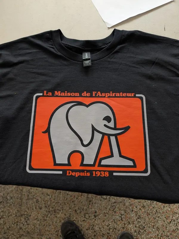 T-shirts pour un commerce, depuis 1938